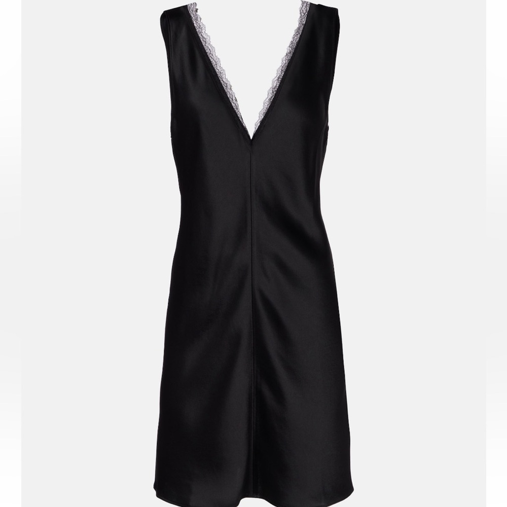 LESET Barb Lace V Neck Mini Dress - Picture 9 of 10